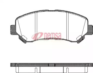 Комплект тормозных колодок METZGER 1318.00